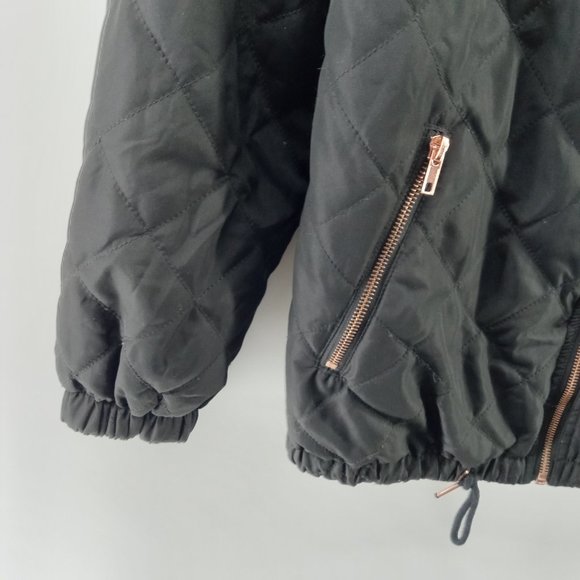 kendall and Kyllie bomber black jacket size XS - Picture 3 of 8